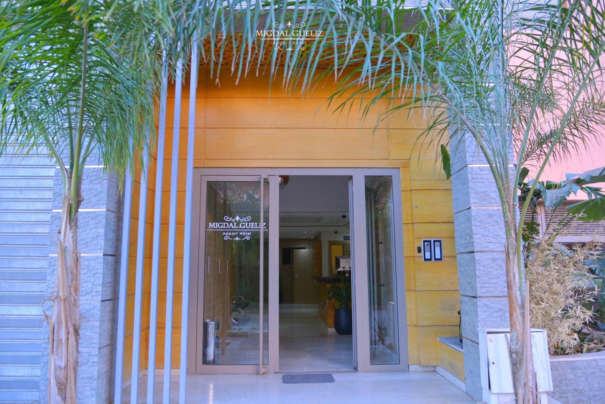 Migdal Gueliz Apart Hotel Marrakesch Exterior foto