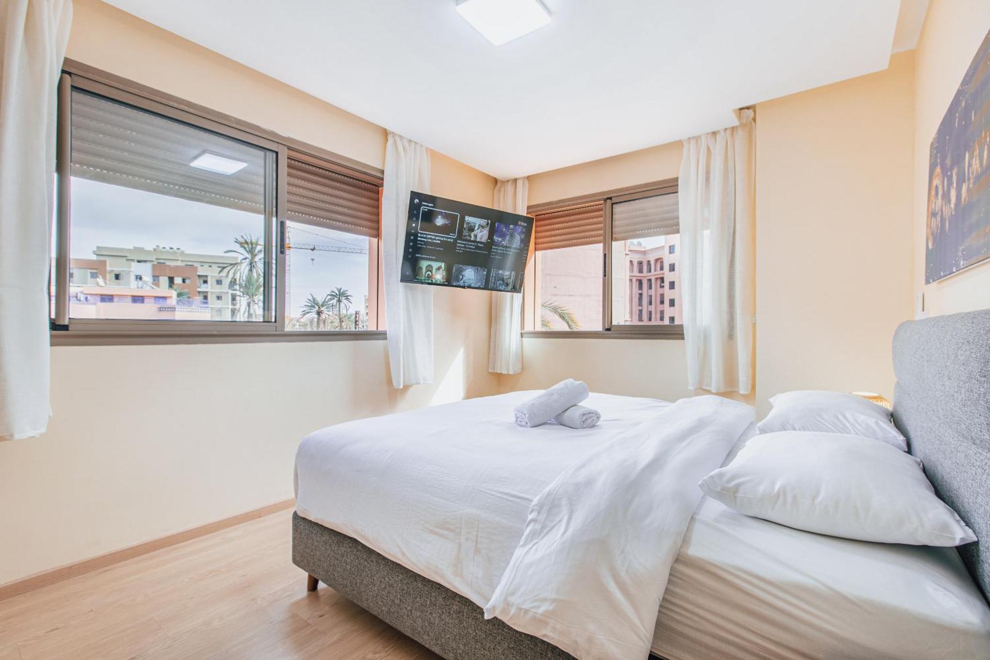 Migdal Gueliz Apart Hotel Marrakesch Exterior foto