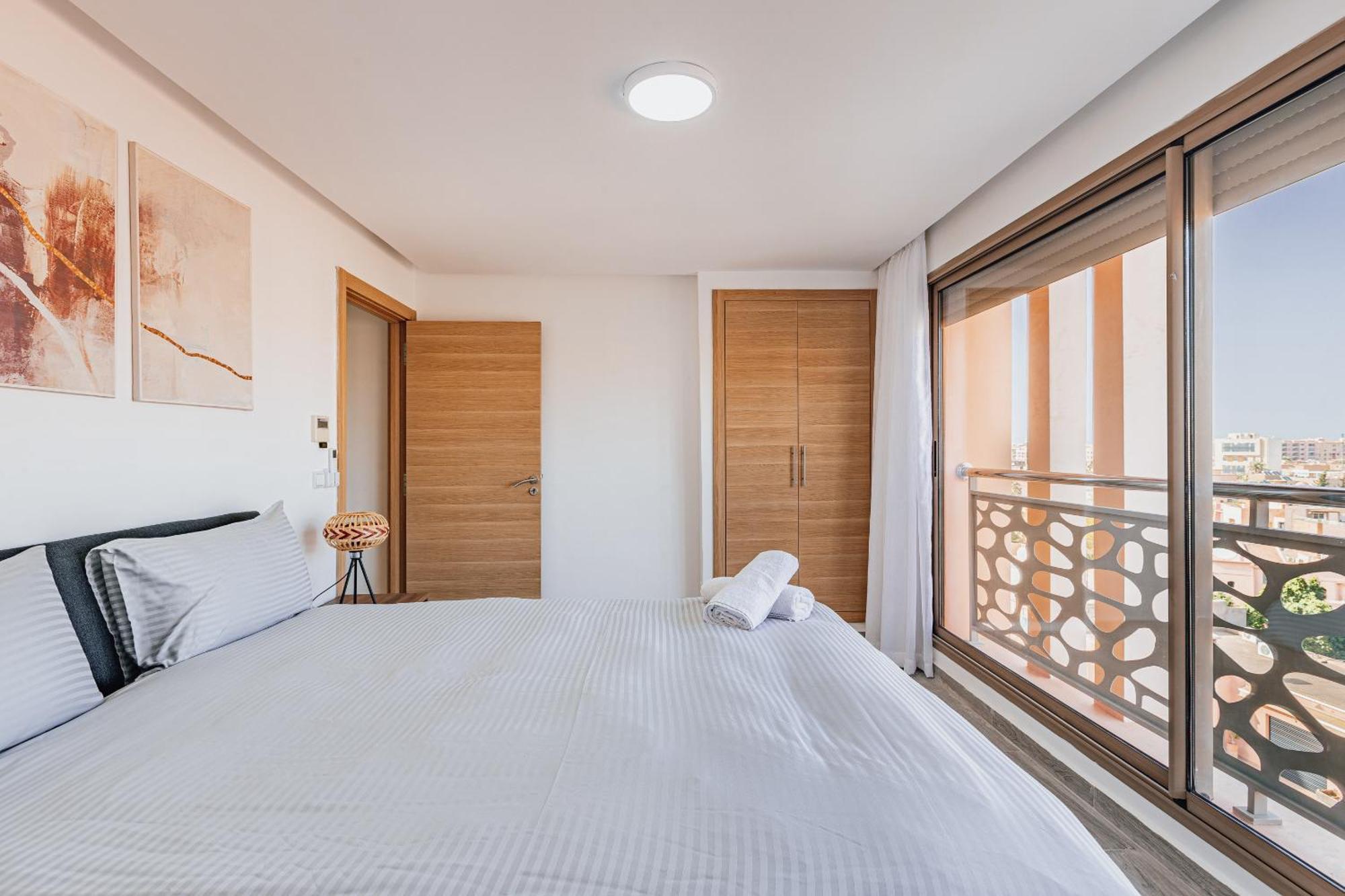 Migdal Gueliz Apart Hotel Marrakesch Exterior foto